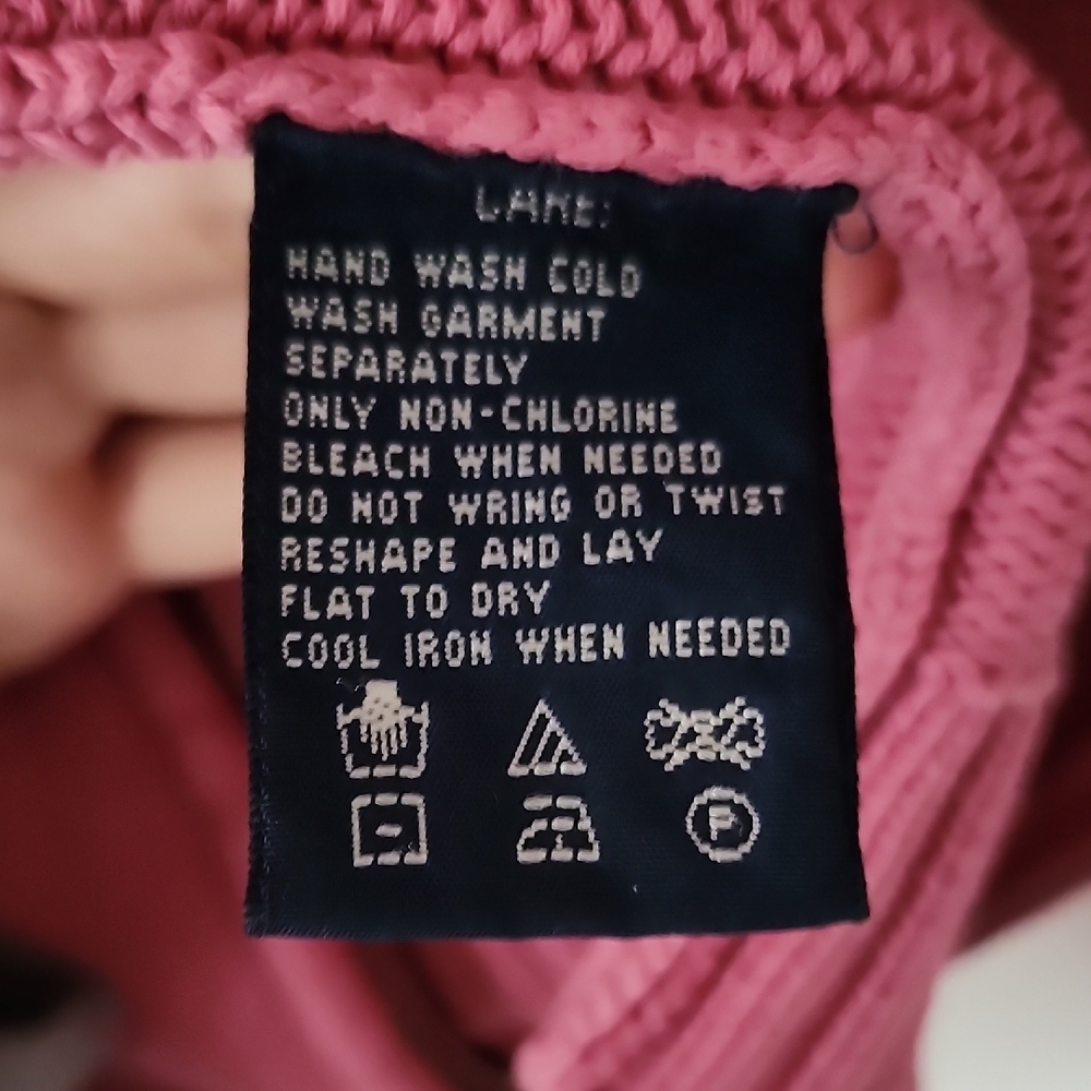 Ralph Lauren Rose Knit Zip-Up Hoodie - Picture 4 of 5